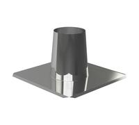 Solin inox 0° - double paroi - Reuter Systèmes DW 300 mm