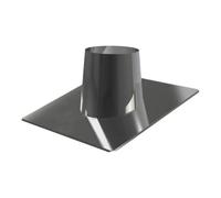 Solin inox 15° - double paroi - Reuter Systèmes DW 80 mm