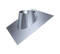 Solin inox 30° - simple paroi - Reuter EW-BLUE 150 mm