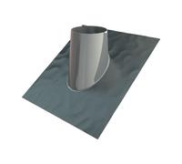 Solin inox bavette plomb 30° - simple paroi - Reuter EW-BLUE 150 mm