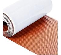 Solin Rouge auto-adhésif - Aluminium 30 cm x 5 m - Ral 8004 - étanchéité fiable et facile