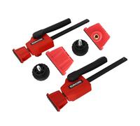 Solinder Banc de Chien de Serrage pour Travail du Bois, Conception Réglable | Plastique technique durable, compatibilité avec des trous de 20 mm, support haute résistance