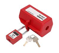 Solinder Boîte de Verrouillage pour Prise électrique avec Cadenas et onstruction ABS robuste, idéale pour les zones inflammables, compatible avec divers câbles