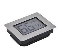 Solinder Hygromètre Thermomètre électronique pour Surveillance de Stockage | LCD haute définition, alimenté par batterie, lecture facile, utilisation polyvalente, adapté à la cave à vin