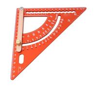 Solinder Outil de Mesure Multi-angles, équerre Triangulaire Réglable | Alliage d\'aluminium durable, mesure d\'angle précise, conception conviviale