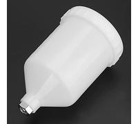 Solinder Pot de Pistolet de Pulvérisation en Plastique 600ml, Outil Manuel Haute Résistance avec Connecteur en Acier Inoxydable pour Usage Professionnel