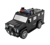 Solinder Tirelire de Voiture Blindée avec Mot de Passe D'empreinte Digitale et Fonction Rouleau, Adaptée aux Enfants, Cadeau d'anniversaire Parfait, Plastique 10,04 X 4,57 Pouces (Noire)