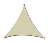 Solino Toile D'Ombrage Ensemble Triangulaire 3,6 Ecru + Accessoires Pour Toile