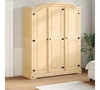 Solivagant Garde-Robe Corona 151,5x52x186 cm Bois de pin Massif,(69.9 KG)