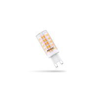 Sollux Ampoule LED pour un Usage Quotidien Home Office Solution Résistante Taille Universelle Éclairage Parfait et Puissant pour Tout Filetage de Lampe G9 3000K 4W 510lm Taille 1,8x1,8x5,5