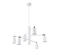 Sollux Lighting Lemmi lampe suspendue 6x10 W blanc SL.1206
