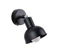 SOLLUX lighting - Applique Elba - Appliques - Lampe Décorative - Lampe LED - Faible Consommation en Énergie - Longue Durée de Vie - Design Attrayant - E27, 1x max 15W LED, ~230V, 50Hz - Noir