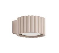SOLLUX lighting Applique murale AURA gris tourterelle Gx53