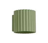 SOLLUX lighting Applique murale AURA, vert sauge, G9