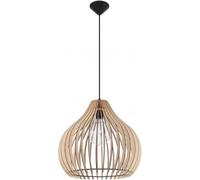 Sollux Lighting Suspension Aprilla SL.0639 1x60 W noir-bois