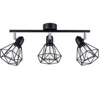 Sollux Lighting Artemis plafonnier 3x40 W noir SL.1107