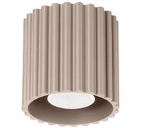 Sollux Lighting Plafonnier Aura Spot LED GU10 Aluminium 1 lampe Beige