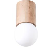 Sollux Lighting Boomo plafonnier 1x8 W bois SL.1191
