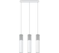 Sollux Lighting Borgio lampe suspendue 2x40 W blanc-béton SL.0648