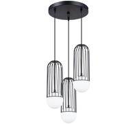 Sollux Lighting Brina lampe suspendue 3x8 W noir SL.1336