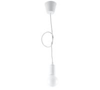 Sollux Lighting Diego lampe suspendue 1x60 W blanc SL.0569
