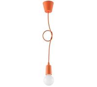 Sollux Lighting Diego lampe suspendue 1x60 W orange SL.0584