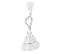 Sollux Lighting Diego lampe suspendue 5x60 W blanc SL.0571