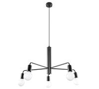 Sollux lighting Suspension Duomo - Noir