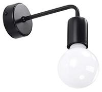 Sollux Lighting Duomo applique murale 1x60 W noir SL.0306
