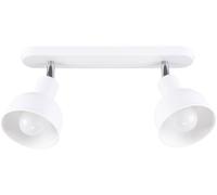 Sollux Lighting Elba plafonnier 2x15 W blanc SL.1314