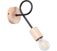 Sollux Lighting Ember applique murale 1x15 W noir SL.1476