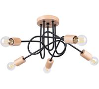 Sollux Lighting Ember plafonnier 5x15 W noir SL.1478