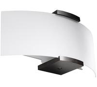 Sollux Lighting Emilio applique murale 2x60 W blanc-wengé SL.0185