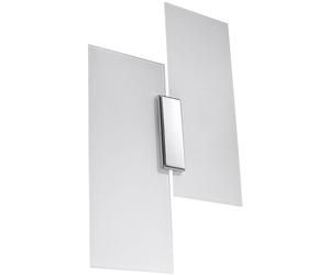 Sollux Lighting Fabiano applique murale 2x60 W blanc-chrome SL.0197