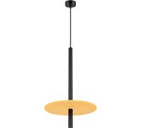 Sollux Lighting Feltro lampe suspendue 1x8 W noir-jaune SL.1880