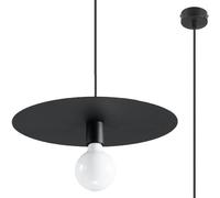 Sollux Lighting Flavio lampe suspendue 1x60 W noir SL.0853