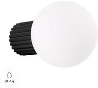 Sollux Lighting Applique murale HALO Aluminium noir IP44 G9 12x17x12 cm