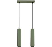 Sollux Lighting Karbon lampe suspendue 2x10 W vert SL.1612