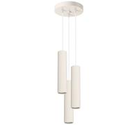 Sollux Lighting Karbon lampe suspendue 3x10 W beige SL.1595