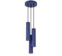 Sollux Lighting Karbon lampe suspendue 3x10 W bleu SL.2314