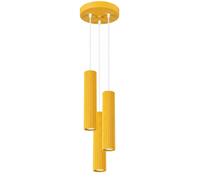 Sollux Lighting Karbon lampe suspendue 3x10 W jaune SL.2340