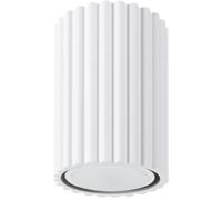 Sollux Lighting Plafonnier LED Karbon SL.1530 1x10 W aluminium blanc dimmable