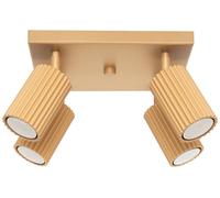 Sollux Lighting Karbon plafonnier 4x10 W doré SL.1564