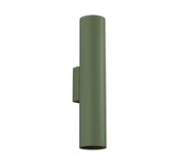 Sollux Lighting Applique murale Lagos SL.1488 2x10W GU10 Vert olive - Ampoule non incluse