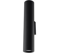 Sollux Lighting – Applique murale Lagos SL.0330 2x40 W GU10 Acier peint Noir