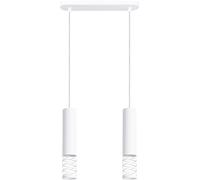 Sollux Lighting Lami lampe suspendue 2x10 W blanc SL.1687