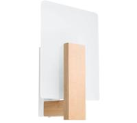 Sollux Lighting Lappo applique murale 1x40 W blanc-bois SL.1094
