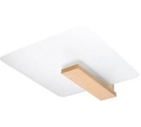 Sollux Lighting Lappo plafonnier 2x60 W blanc-bois SL.1095
