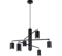 Sollux Lighting Lemmi lampe suspendue 6x10 W noir SL.1207