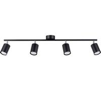 Sollux Lighting Lemmi plafonnier 4x10 W noir SL.1168